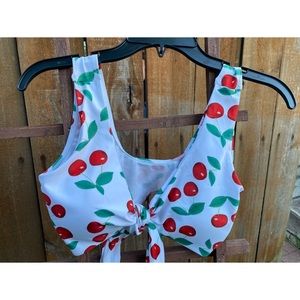 cherry bikini set